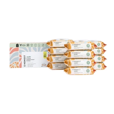 The Honest Company Plant-Based Baby Wipes Made With Over 99% Water - Sunburst - 864ct 4 The Honest Company Plant-Based Baby Wipes Made With Over 99% Water - Sunburst - 864ct - Image 2