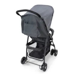 Hauck Sport T13 Lightweight Compact Foldable Stroller Pushchair With UV Protected Canopy And Swiveling And Lockable Front Wheels, Charcoal Stone -Baby Trend Store GUEST 8163bb1e 3a7c 40e5 8947 436293d8eaa1