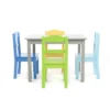 5pc Kids' Wood Table And Chair Set Green/Blue/Gray - Humble Crew -Baby Trend Store GUEST 81b4d9d7 e4bd 47e8 ad13 b80e1a6ea2e7