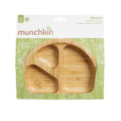 Munchkin Bamboo Divided Suction Dining Plate -Baby Trend Store GUEST 8386d667 9d0b 4077 ad7b 2866b07fe22c