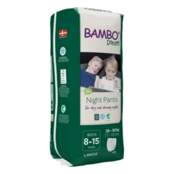 Bambo Dreamy Potty Training Night Pants For Boys Ages 8-15