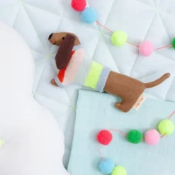 Meri-Meri Meri Meri Sausage Dog Baby Rattle (Pack Of 1) -Baby Trend Store GUEST 893eb5d7 26ce 4ac7 8487 ecfe1be27b1e