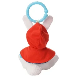 Manhattan Toy Fairytale Rabbit Plush Baby Travel Toy With Chime, Crinkle Ears And Teether Clip-on Attachment -Baby Trend Store GUEST 8957f107 52db 40b3 b4a2 7c809c78744b