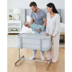 Skip Hop Cozy-Up 2-in-1 Bedside Sleeper & Bassinet -Baby Trend Store GUEST 91462c7e 027e 4877 868f 76f779f59212