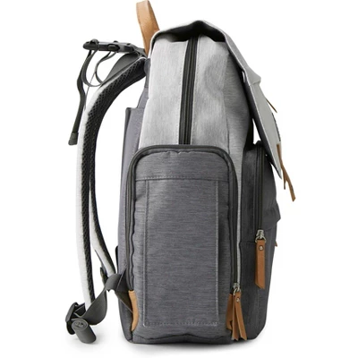 Eddie Bauer Cascade Back Pack Diaper Bag - Black/Gray 7 Eddie Bauer Cascade Back Pack Diaper Bag - Black/Gray - Image 5