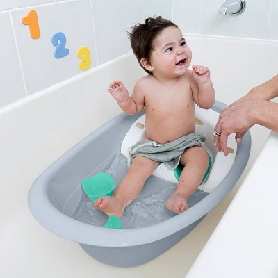 Summer Infant Gentle Support Multi-Stage Tub - Gray 14 Summer Infant Gentle Support Multi-Stage Tub - Gray - Image 12
