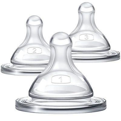 Chicco Duo Hybrid Baby Bottle With Invinci-Glass Inside/Plastic Outside With Slow Flow Anti-Colic Nipple 0 Months+ - Clear/Gray - 9oz 4 Chicco Duo Hybrid Baby Bottle With Invinci-Glass Inside/Plastic Outside With Slow Flow Anti-Colic Nipple 0 Months+ - Clear/Gray - 9oz - Image 2