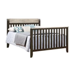 Suite Bebe Hayes 4-in-1 Convertible Crib - Coffee/Weathered Stone -Baby Trend Store GUEST acb2fd9c 3da9 4a51 bd3e 479a6a9cf24b