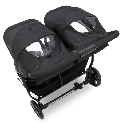 Jeep Destination Ultralight Side X Side Double Stroller By Delta Children - Midnight Black 8 Jeep Destination Ultralight Side X Side Double Stroller By Delta Children - Midnight Black - Image 6
