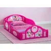 Disney Minnie Mouse Plastic Sleep And Play Toddler Bed With Attached Guardrails - Delta Children -Baby Trend Store GUEST b09ae37d eb2b 4a09 b237 fa4de35b7d5f