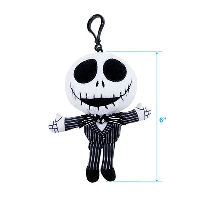 Disney The Nighmare Before Christmas 6" Plush Clip Figures, Jack Skellington, Sally, Oogie And Zero, Pack Of 4 3 Disney The Nighmare Before Christmas 6" Plush Clip Figures, Jack Skellington, Sally, Oogie And Zero, Pack Of 4
