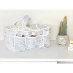 Trend Lab Storage Caddy - Gray Herringbone -Baby Trend Store GUEST b2b4fa39 d6fb 4f74 bbb9 ba703ea5c749
