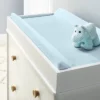 Wipeable Changing Pad Cover - Solid Blue - Cloud Island™ -Baby Trend Store GUEST b3924e25 417b 4b30 b3b7 e5395dfb67c1