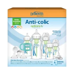 Dr. Brown's Dr. Brown's Options+ Wide-Neck Anti-Colic Baby Bottle Gift Set - 0-6 Months