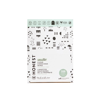 The Honest Company Plant-Based Baby Wipes Made With Over 99% Water - Pattern Play (Select Count) 9 The Honest Company Plant-Based Baby Wipes Made With Over 99% Water - Pattern Play (Select Count) - Image 7