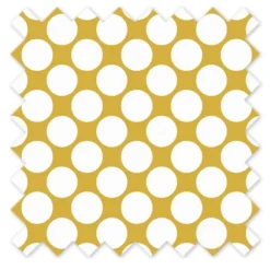 Bacati - Yellow Large Dots 100 Percent Cotton Universal Baby US Standard Crib Or Toddler Bed Fitted Sheet -Baby Trend Store GUEST c12aa28f c019 436c b016 b832e95d23d1