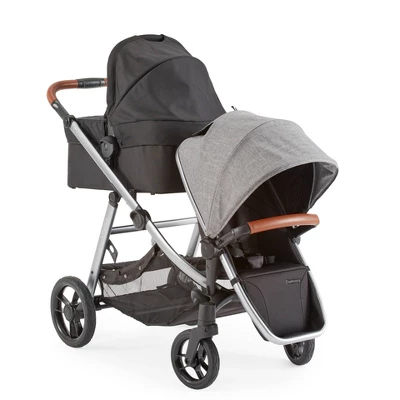 Contours Legacy Single To Double Convertible Stroller - Gray 3 Contours Legacy Single To Double Convertible Stroller - Gray