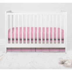 Bacati - Mod Dots Stripes Pink Fuschia Beige Chocolate 10 Pc Crib Bedding Set With 2 Crib Fitted Sheets -Baby Trend Store GUEST c5d52dc8 79a1 4dda 8a20 0de62cad6b53