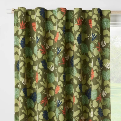 Dinosaur Full Printed Blackout Kids' Curtain Panel - Pillowfort™ 7 Dinosaur Full Printed Blackout Kids' Curtain Panel - Pillowfort™ - Image 5