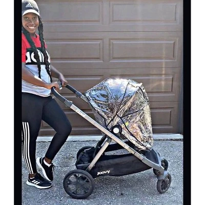 Joovy Qool Rain Cover - Clear 3 Joovy Qool Rain Cover - Clear