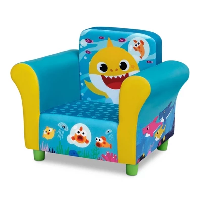 Delta Children Baby Shark Upholstered Chair 4 Delta Children Baby Shark Upholstered Chair - Image 2