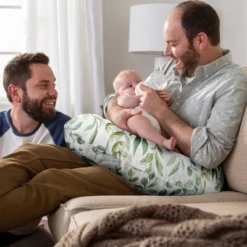 Boppy Original Support Nursing Pillow - Green Foliage -Baby Trend Store GUEST d799bd34 a999 422d 9a0a 589ff85ef508