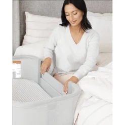 Skip Hop Cozy-Up 2-in-1 Bedside Sleeper & Bassinet -Baby Trend Store GUEST d7a95c8f 1483 4db0 a293 89758bd2a08e