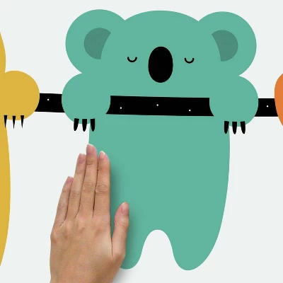 RoomMates Koala And Sloth Peel And Stick Giant Wall Decal 6 RoomMates Koala And Sloth Peel And Stick Giant Wall Decal - Image 4