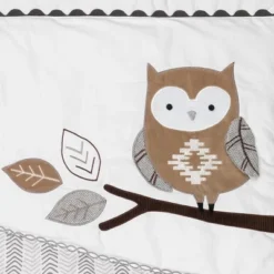 Lambs & Ivy Woodland Forest Animal Nursery 5-Piece Baby Crib Bedding Set - Gray -Baby Trend Store GUEST dc1d590a c930 45b7 8767 7de16a3b7b21