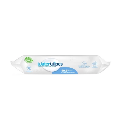 WaterWipes Plastic-Free Original Unscented 99.9% Water Based Baby Wipes - (Select Count) 4 WaterWipes Plastic-Free Original Unscented 99.9% Water Based Baby Wipes - (Select Count) - Image 2