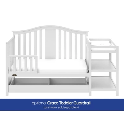Graco Solano 5-in-1 Convertible Crib And Changer With Drawer 5 Graco Solano 5-in-1 Convertible Crib And Changer With Drawer - Image 3