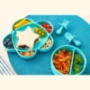 Grabease 4-Piece Stay-Put Table Set For Babies & Toddlers 6 Months & Up, Divided Bowl With Suction Bottoms Plus Self-Feeding Spoon & Fork -Baby Trend Store GUEST ddef45c1 e1b4 4a6d a19c 2a36295aec99
