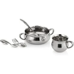 Nambe Kibo Toddler Flatware Set -Baby Trend Store GUEST dfa627cf 523e 40fd 9107 b68c2a61f6c9