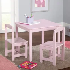 3pc Madeline Kids' Table And Chair Set - Buylateral -Baby Trend Store GUEST e316b724 2895 4b42 bd97 a75858dea5a9