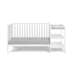 Suite Bebe Palmer 3-in-1 Convertible Island Crib And Changer Combo - White -Baby Trend Store GUEST e3285b5a 74fb 43b8 bdeb 073377800d16