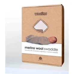 Woolino Swaddle Blanket, Merino Wool, Newborn To 3 Months, Beige -Baby Trend Store GUEST e84b68e4 bb7f 49aa 8cc3 96d05c26d0d5