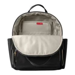 Skip Hop Envi-Luxe Eco Diaper Bag Backpack - Black -Baby Trend Store GUEST f0fd5329 1e69 4d10 98a4 c4cf40e706ea