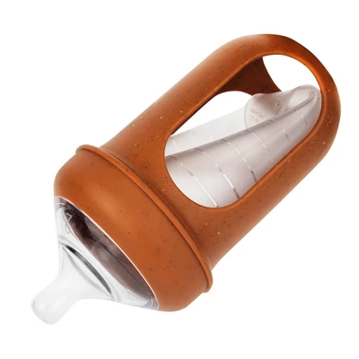 Boon 8 Fl Oz Nursh Silicone Baby Bottles With Collapsible Silicone Pouch - 3pk 8 Boon 8 Fl Oz Nursh Silicone Baby Bottles With Collapsible Silicone Pouch - 3pk - Image 6