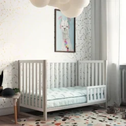 Novogratz Parker Toddler Rail - White