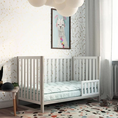 Novogratz Parker Toddler Rail - White 3 Novogratz Parker Toddler Rail - White