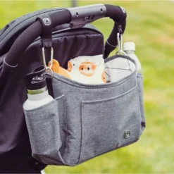 Diono Buggy Buddy XL Universal Stroller Organizer, Cup Holders, Secure Attachment, Zip Pockets, Gray -Baby Trend Store GUEST f41cbb05 4dd7 461b ac75 2009492e2293