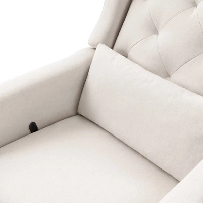 DaVinci Everly Recliner And Swivel Glider Eco-Weave 6 DaVinci Everly Recliner And Swivel Glider Eco-Weave - Image 4