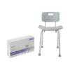 McKesson Bath Bench With Removable Back Shower Chair, 1 Count